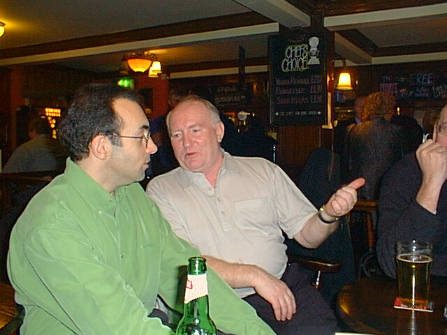 Hadyn Collings and Jimmy Sturgeon